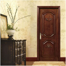 Classic Carved Solid Wood External Entry Doors, Factory Custom Endless Option